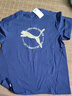 彪馬（PUMA）純棉透氣寬松短袖T恤男女新款夏季印花休閑上衣680274 海軍藍-06 L (180/100A) 曬單實(shí)拍圖