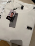 啄木鳥(niǎo)（TUCANO） t恤男士長(cháng)袖春秋季潮流圓領(lǐng)衛衣小衫春裝上衣2025新款內搭打底衫 2501白色【冬季款】 2XL (約135~150斤可穿) 曬單實(shí)拍圖