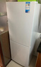 美的（Midea）195兩門(mén)二門(mén)雙開(kāi)門(mén)低噪租房小型家用電冰箱風(fēng)冷無(wú)霜小冰箱MR-195WE不串味以舊換新【國家補貼】 曬單實(shí)拍圖