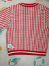 巴拉巴拉寶寶毛衣針織衫男童打底衫線(xiàn)衫春秋款拜年服 紅色調00466 80 cm 曬單實(shí)拍圖