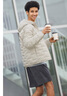 優(yōu)衣庫男裝女裝PUFFTECH空氣棉服連帽外套休閑夾克25秋冬478268 478268/01乳白色 L /175/100A 曬單實拍圖