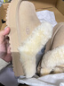 UGG秋季女士經(jīng)典厚底包頭懶人毛毛鞋1122550SAN|沙色 38 曬單實(shí)拍圖