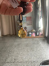 寶卡伊天然黃水晶吊墜925銀鑲高品金橘色黃水晶項鏈送女友送媽媽禮物 約10-12g大氣款(帶珠鏈） 曬單實(shí)拍圖