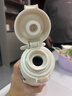 孕貝便攜式恒溫杯 恒溫水壺燒水杯嬰兒外出沖奶保溫杯恒溫水杯500ml 曬單實(shí)拍圖