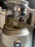 美的（Midea）全玻璃養生壺全自動(dòng)燒水壺母嬰恒溫電熱水壺花茶壺全包裹護底防碎1.5L MK-YS15B201 曬單實(shí)拍圖