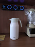 膳魔師（THERMOS） 保溫壺家用大容量辦公熱水瓶暖壺2L男女不銹鋼真空水壺 THS/THX THS-2000清新白綠 2L 曬單實拍圖
