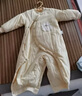 童泰嬰兒連體衣秋冬季薄棉寶寶衣服夾棉家居服哈衣爬服純棉秋裝 黃色 80cm (建議11-18月身高73-83cm) 曬單實(shí)拍圖