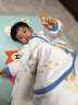 貝初眾嬰兒睡袋0-1-3歲寶寶秋冬季恒溫6歲幼兒童防驚跳0-12個(gè)月防踢被子 10A抗菌-粉-秋冬加厚【暖姜-智能測溫 室溫0-15℃】 S碼【身高55-70cm】建議年齡0-9個(gè)月 曬單實(shí)拍圖