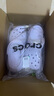 卡駱馳（CROCS）檀健次同款經(jīng)典泡芙洞洞鞋百舒適男沙灘鞋女鞋休閑鞋|207521 霜紫色-5BO 40 (250mm) 曬單實(shí)拍圖