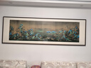 銅師傅 手工鏨刻 銅雕畫(huà)《千里江山之錦繡河山》裝飾畫(huà) 玄關(guān)畫(huà) 錦繡河山 曬單實(shí)拍圖