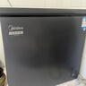 美的（Midea）100升小冰柜家用冷藏冷凍兩用一級能效節能茶葉保鮮柜小型冷柜冰箱BD/BC-100KMF(E)國家補貼 曬單實(shí)拍圖