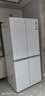 海爾（Haier）549L家用冰箱大容量十字對開(kāi)門(mén)智能雙系統一級能效雙系統雙變頻全域全凈系統自帶獨立制冰盒 智能雙系統+ALP超凈系統+黑金凈化 曬單實(shí)拍圖