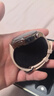 HUAWEI WATCH 5 42mm高端款爍金色904L不銹鋼表殼星云杏素皮復合表帶首創(chuàng  )X-TAP智感窗鴻蒙eSIM通信手表 曬單實(shí)拍圖