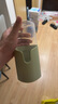 潔西 寵物自動(dòng)飲水器綠色兔子水壺大容量水盆龍貓金絲熊自動(dòng)續(xù)水600ml 曬單實(shí)拍圖
