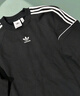 adidas廓形法式毛圈布運動圓領(lǐng)衛(wèi)衣套頭衫男裝秋季阿迪達斯三葉草   黑色   L 曬單實拍圖