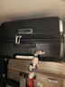 新秀麗（Samsonite）行李箱28英寸拉桿箱學(xué)生可擴容旅行箱包HK6黑色密碼托運箱 曬單實(shí)拍圖