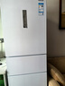 東芝（TOSHIBA）小小白285小戶(hù)型大容量家用三門(mén)嵌電冰箱風(fēng)冷無(wú)霜一級能效低溫觸媒抗菌國家補貼GR-RM285WI-PM153 曬單實(shí)拍圖