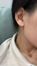 七度（SEVEN DEGREE）光面圓珠銀耳釘女養(yǎng)耳洞睡覺免摘?dú)赓|(zhì)簡(jiǎn)約彎鉤銀豆豆小耳飾送女友 彎鉤光面圓珠2.5mm【1對(duì)】 曬單實(shí)拍圖