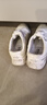 回力（Warrior）女童鞋春秋款白色兒童運動(dòng)鞋男孩軟底跑步鞋子WZ-1712 白色37 曬單實(shí)拍圖