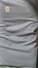 無(wú)印良品A類(lèi)全棉枕套100%純棉枕套枕巾48x74cm一對裝 淺藍灰 曬單實(shí)拍圖