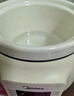 美的（Midea）電燉鍋煲湯鍋燉湯鍋 1.5h快燉 陶瓷燉湯盅母嬰輔食鍋熬粥 1.5L 電燉盅白瓷柔燉大功率MD-DGE1556 曬單實拍圖