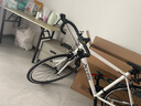 喜德盛公路自行車(chē)RC200/RC160入門(mén)休閑14速變速鋁合金車(chē)架公路車(chē) 25款RC200 白/灰 700C*510（建議身高175-185） 曬單實(shí)拍圖