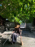GREEN BELT都市旅人25秋全棉格紋不規(guī)則拼接半身裙女A字長(zhǎng)裙 曬單實(shí)拍圖