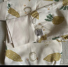 童泰（TONGTAI）嬰兒套裝春秋季純棉寶寶衣服兒童家居服內衣上衣高腰褲子黃色80cm 曬單實(shí)拍圖