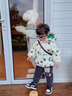G.DUCKKIDS小黃鴨童裝兒童羽絨服男童外套冬季中小童男寶寶衣服白鴨絨面包服 米色 100 尺碼2~3歲【 90-100cm】cm 曬單實(shí)拍圖