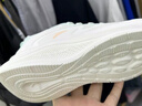 安踏漫步丨跳繩女鞋跑鞋休閑鞋減震跑步鞋女 象牙白/泡沫綠-1 39 曬單實(shí)拍圖
