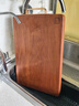 實(shí)木菜板花梨木整木砧板抗菌防霉案板雙面水果廚房切菜板 優(yōu)質(zhì)花梨木/整木38*26*2.5cm 1個(gè)裝 曬單實(shí)拍圖