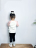 巴帝巴帝秋季新款嬰幼兒女童打底褲高彈保暖可外穿 黑色  小熊寶貝 110 曬單實(shí)拍圖