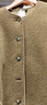 優(yōu)衣庫女裝仿羊羔絨搖粒絨休閑開(kāi)衫長(cháng)袖寬松外套25秋冬新款479616 56 橄欖色 L /160/88A 曬單實(shí)拍圖