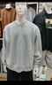 優(yōu)衣庫合作款男裝女裝圓領(lǐng)針織開(kāi)衫長(cháng)袖毛衣毛衫外套25新款479731 04 煙灰色 L /175/100A 曬單實(shí)拍圖