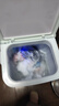 迷你鴨6.5kg小型家用單桶半自動(dòng)單缸洗衣機直排式單筒迷你洗衣機波輪家用宿舍租房微脫水甩干藍光殺菌 粉色藍光殺菌6.5L 曬單實(shí)拍圖