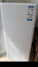 海爾（Haier）「真省電」165升風(fēng)冷無(wú)霜一級能效雙開(kāi)門(mén)租房家用冰箱小型小巧不占地HC2-165WGHC2E9WV國家補貼20% 曬單實(shí)拍圖