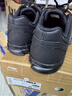 李寧運動(dòng)鞋男鞋輕便透氣網(wǎng)面緩震跑步鞋黑色低幫軟底休閑慢跑鞋 【秋冬款防護革面】黑色(109款)-6 42 曬單實(shí)拍圖