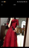 勤度訂婚禮服女微胖夏季大碼新中式旗袍裙回門敬酒平時可穿顯瘦遮肚氣 酒紅色[] XL[120~135斤] 曬單實拍圖