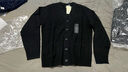 優(yōu)衣庫男裝女裝柔軟綿羊毛V領(lǐng)針織開(kāi)衫/毛衣毛衫外套25新款478547 09 黑色 M /170/92A 曬單實(shí)拍圖
