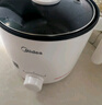 美的（Midea）電煮鍋 宿舍小鍋 小電鍋 學(xué)生寢室一體泡面火鍋多功能 不銹鋼0涂層 電蒸鍋 電熱鍋 XZE1614 配蒸籠 曬單實(shí)拍圖