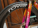 SPECIALIZED RAPIDE SPRINT CLX碳纖維輕量開(kāi)口碟剎公路自行車(chē)氣動(dòng)破風(fēng)輪組 白色前輪 曬單實(shí)拍圖