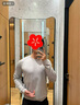 lululemon丨Engineered Warmth 男士長(cháng)袖圓領(lǐng)運動(dòng)衫 LM3CDES 三色麻灰色/鷗灰色/白色 2XL 曬單實(shí)拍圖