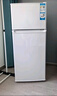 海爾（Haier）123升小冰箱冰箱雙開(kāi)門(mén)二級能效節能省電黑金凈化保鮮租房家用冰箱宿舍迷你BCD-123GHTMZ0WV 曬單實(shí)拍圖