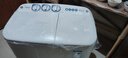 美的（Midea）半自動(dòng)雙桶洗衣機 8公斤洗+5.5脫水雙缸波輪 老人簡(jiǎn)易操作 品質(zhì)電機小巧不占地 租房宿舍必備 二級 MP8DS136 曬單實(shí)拍圖