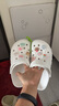 CROCS卡駱馳貝雅洞洞鞋沙灘鞋|10126 白色-100 37/38(230mm)  曬單實(shí)拍圖
