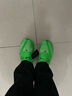 鴻星爾克芷境3代專(zhuān)業(yè)馬拉松跑鞋PB競速全掌碳板跑步鞋運動(dòng)鞋男緩震鞋子男 不焦綠-熒光青檸綠 【男】 41 曬單實(shí)拍圖