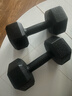 特步（XTEP）啞鈴男女士六角家用運動(dòng)健身器材舉重組合套裝包膠小亞玲2.5KG*2 曬單實(shí)拍圖