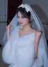 全毛款喜媽媽冬新娘狐貍毛披肩婚紗披風(fēng)禮服旗袍皮草斗篷白色女 白色全毛款（豪華版） 曬單實(shí)拍圖