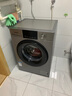 松下（Panasonic）全自動(dòng)滾筒洗衣機10KG家用大容量 BLDC變頻節能 泡沫凈 快速洗 XQG100-N1MT國家補貼 曬單實(shí)拍圖