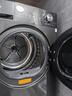 美的（Midea）10公斤熱泵烘干機 干衣機家用烘衣服 變頻 省電降噪 除菌除螨 五層毛屑過(guò)濾 MH100VH36T 國家補貼 曬單實(shí)拍圖